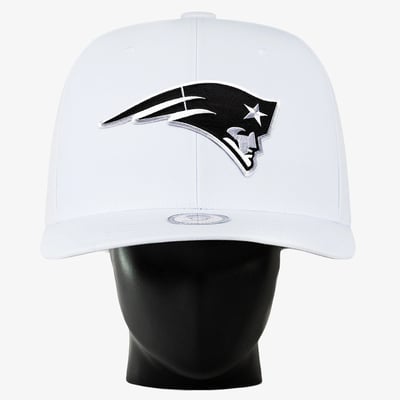 New England Patriots Noggin Boss Unisex Big Hat - White